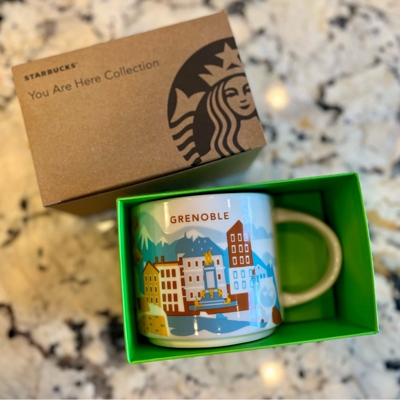 NIB Starbucks Grenoble YAH Mug from France - Picture 7 of 7